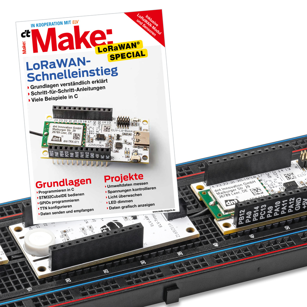 LoRaWAN® leicht gemacht - Make-Special