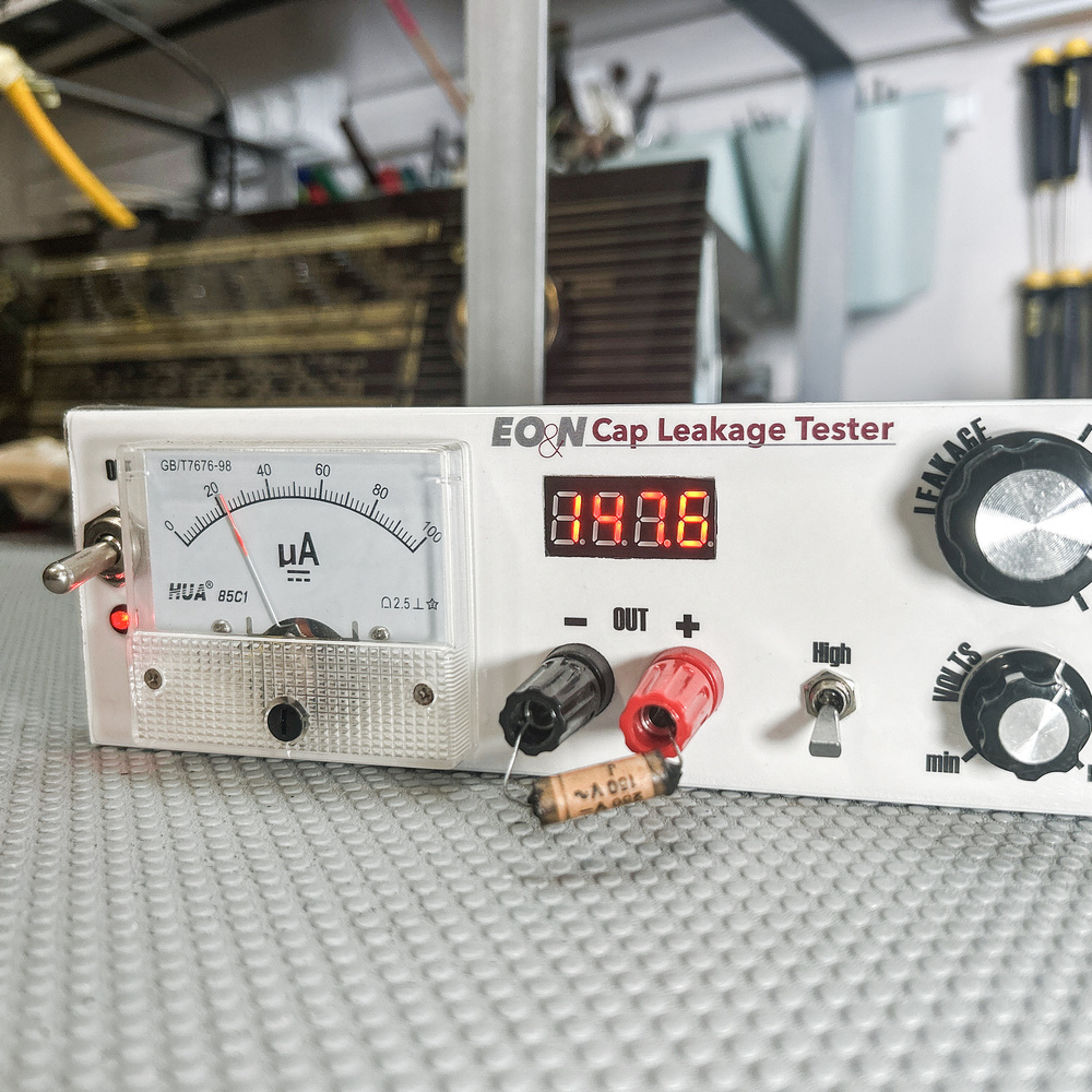 Kondensator-Leckstrom-Tester - Gerätekonzept