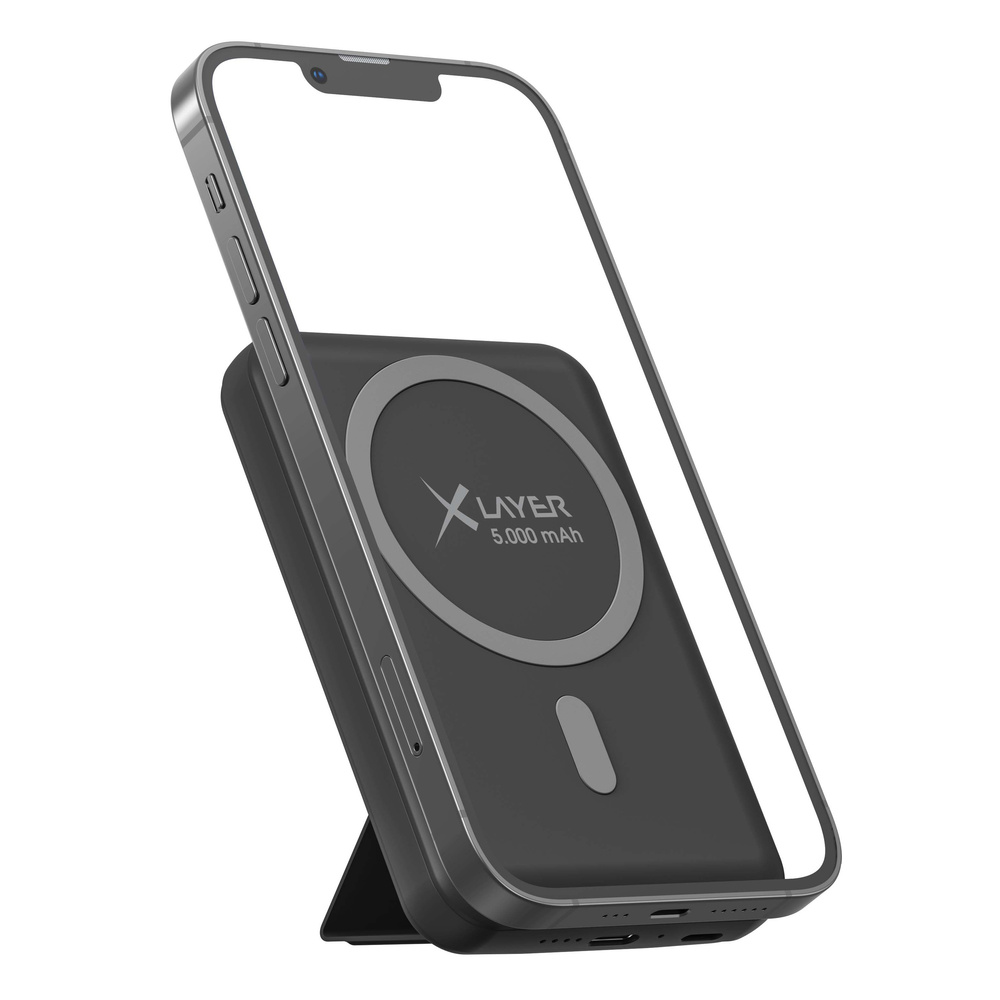 XLayer MagFix Pro 2 in 1 Powerbank magnetisch