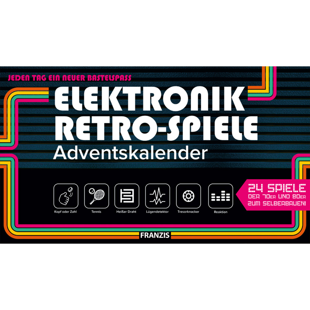 Franzis Adventskalender Elektronik Retro-Spiele