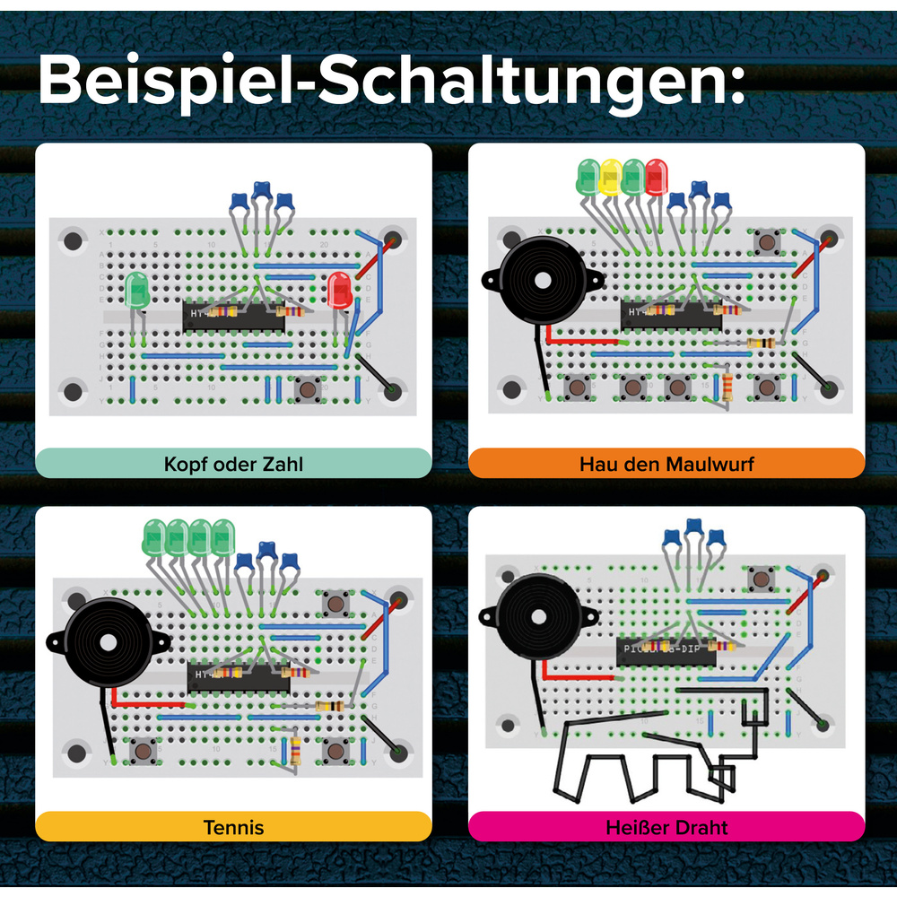 Franzis Adventskalender Elektronik Retro-Spiele