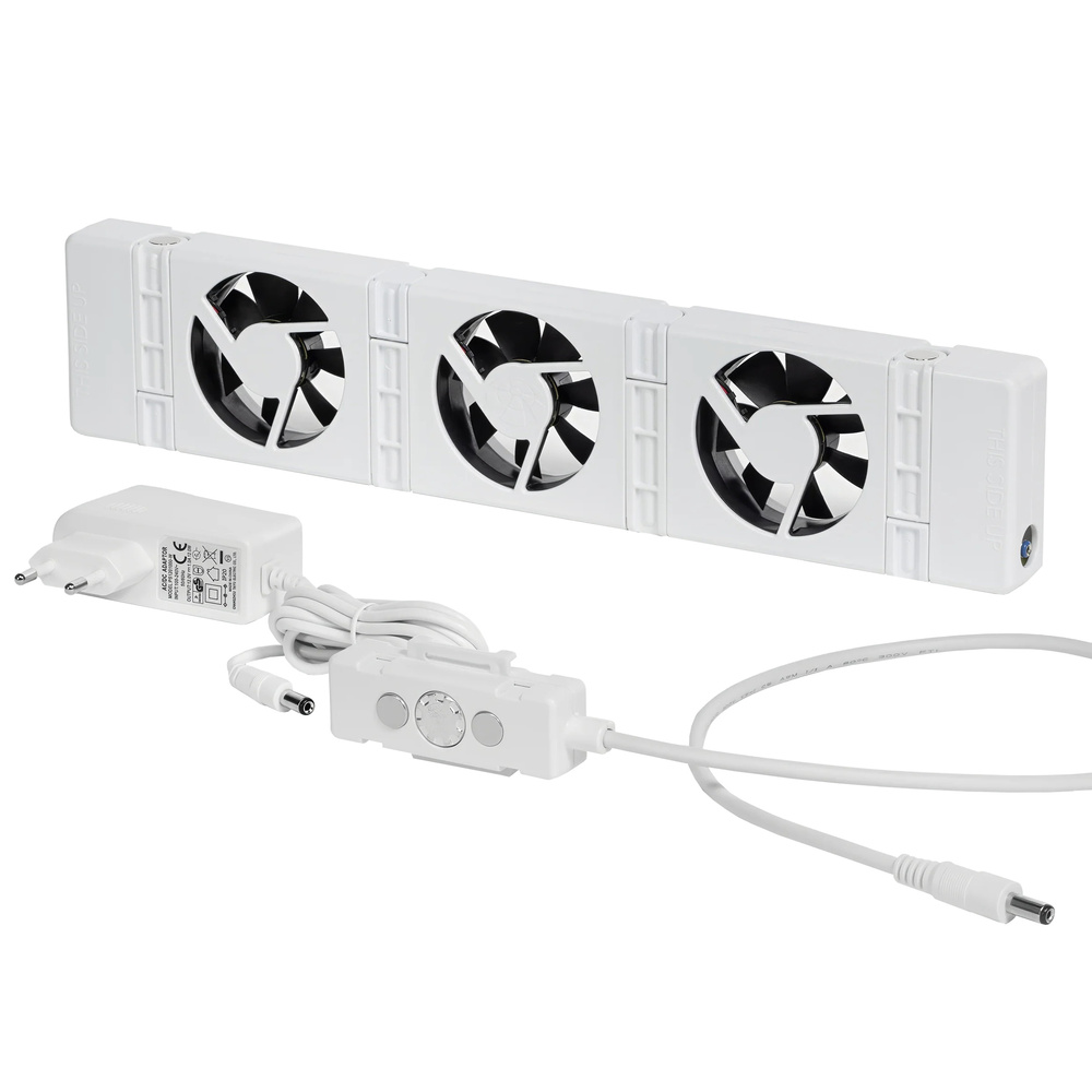 SpeedComfort Heizkörperventilator Mono-Set weiß