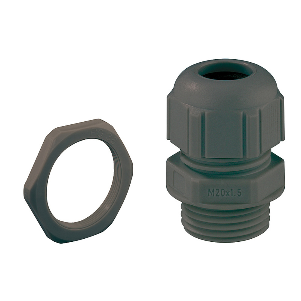 Kabelverschraubung KVR M25 LG-MGM/sw