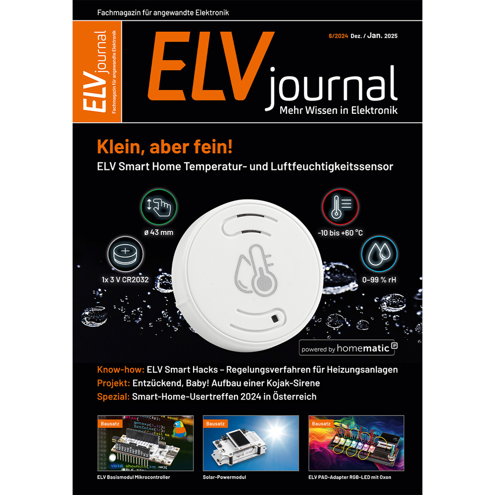 ELVjournal Ausgabe 6/2024 Digital (PDF)