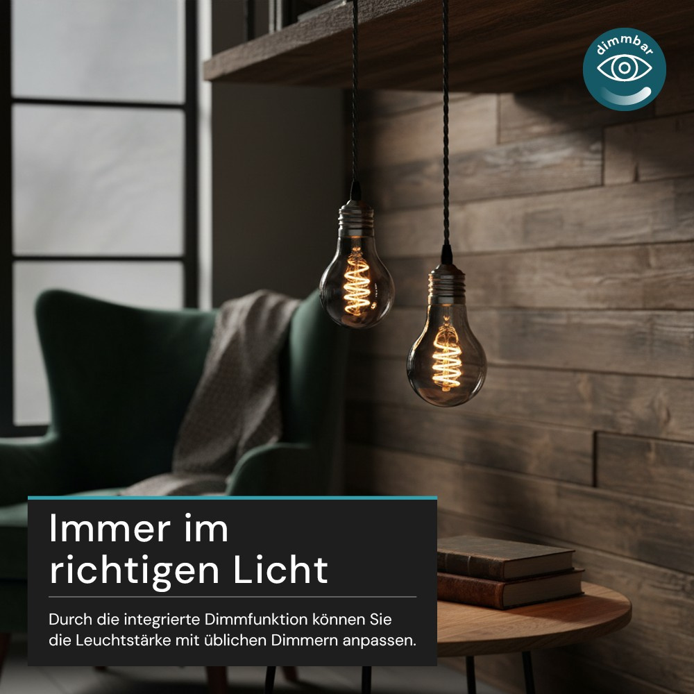 LUXULA LED Filament Leuchtmittel VINTAGE, LX100179
