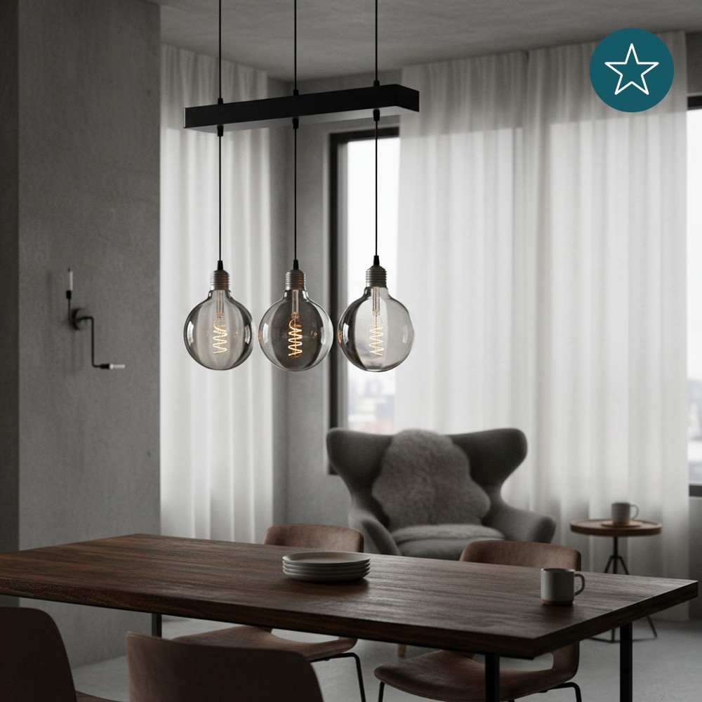 LUXULA LED Filament Leuchtmittel SPIRAL, LX100178,