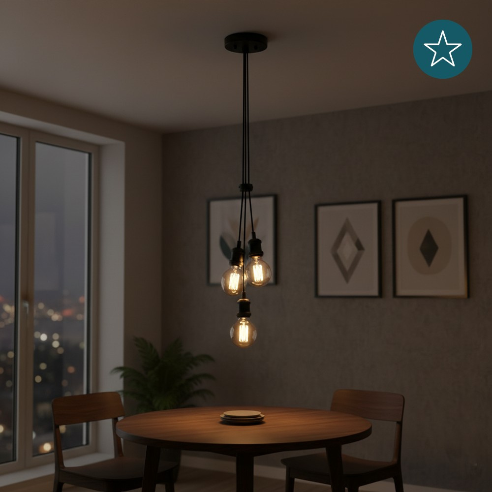 LUXULA Hängeleuchte AVOCADO, LX100185