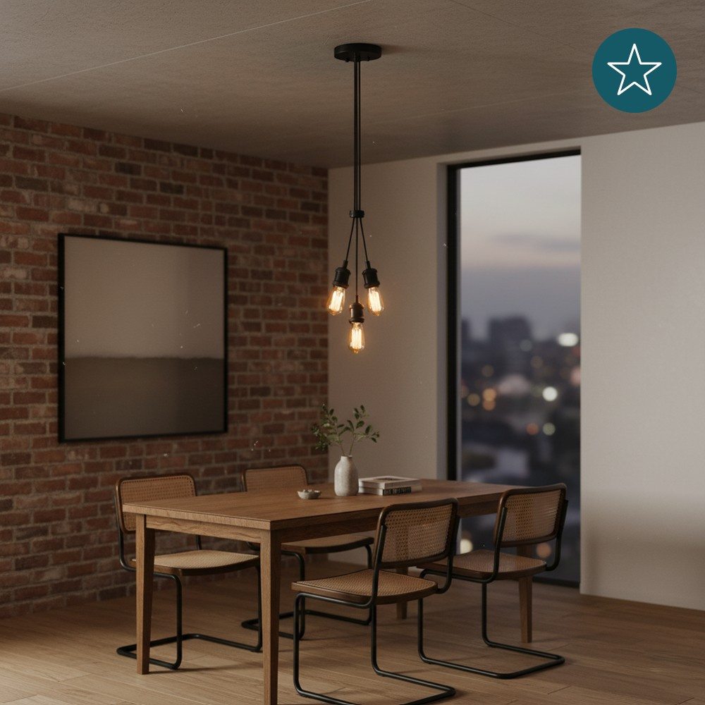 LUXULA Hängeleuchte AVOCADO, LX100185