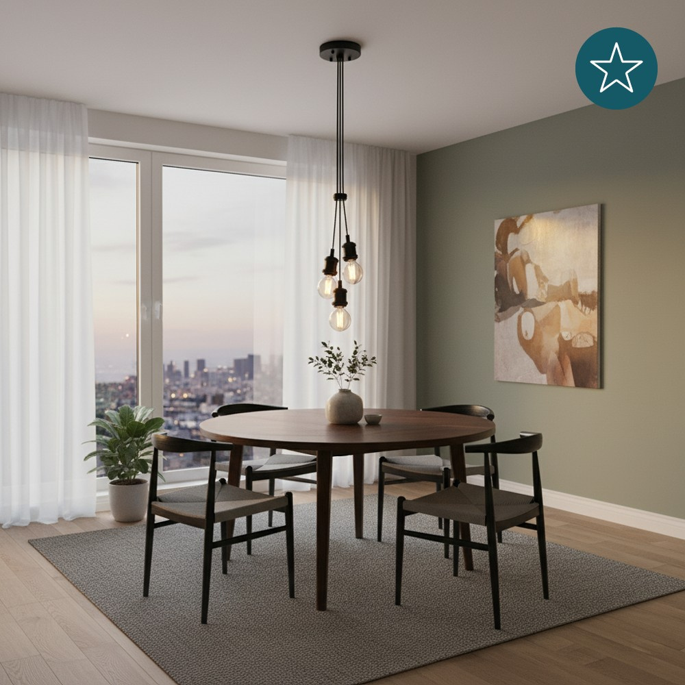 LUXULA Hängeleuchte AVOCADO, LX100185