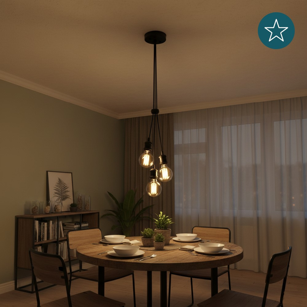 LUXULA Hängeleuchte AVOCADO, LX100185