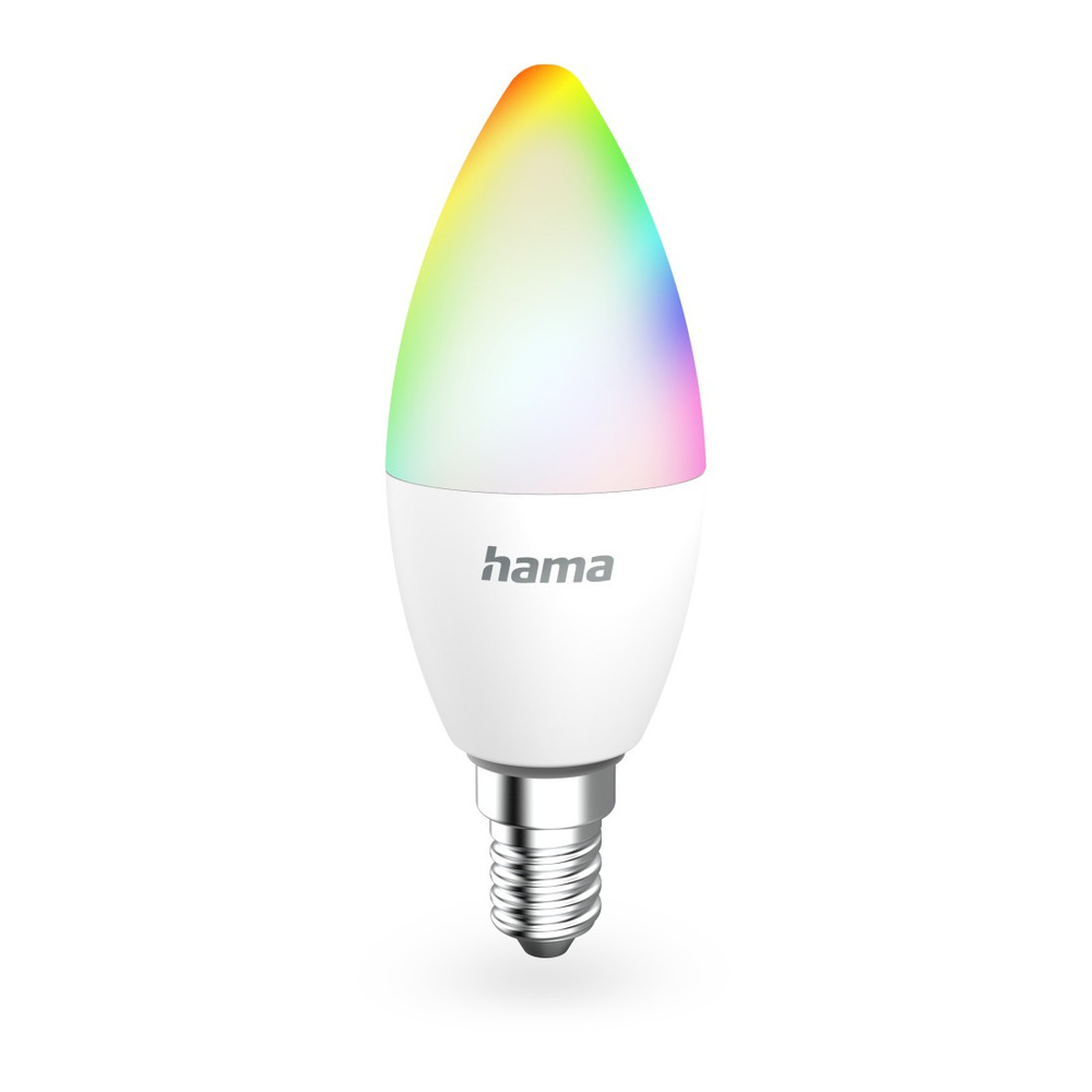 Hama Smart Home LED-Lampe, E14,  RGBW, dimmbar,  WLAN, Matter