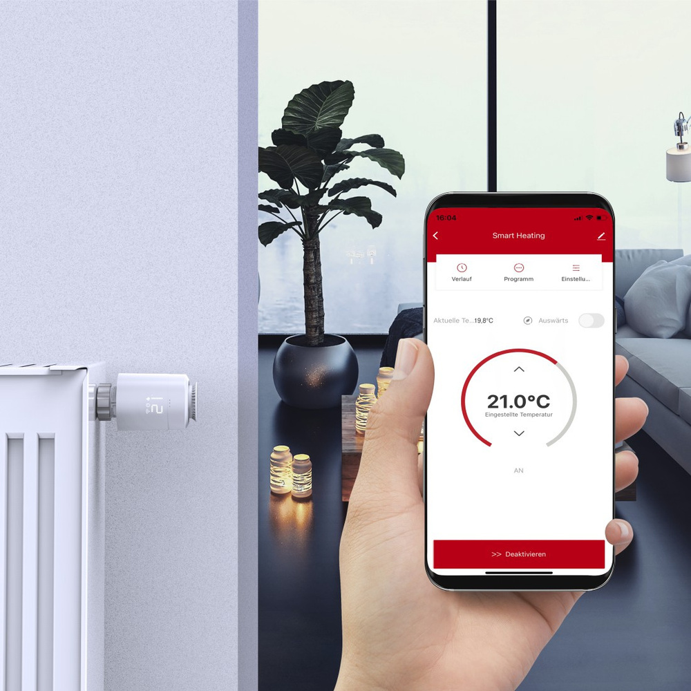 Hama Smart Home Heizkörperthermostat, Erweiterung, Zigbee