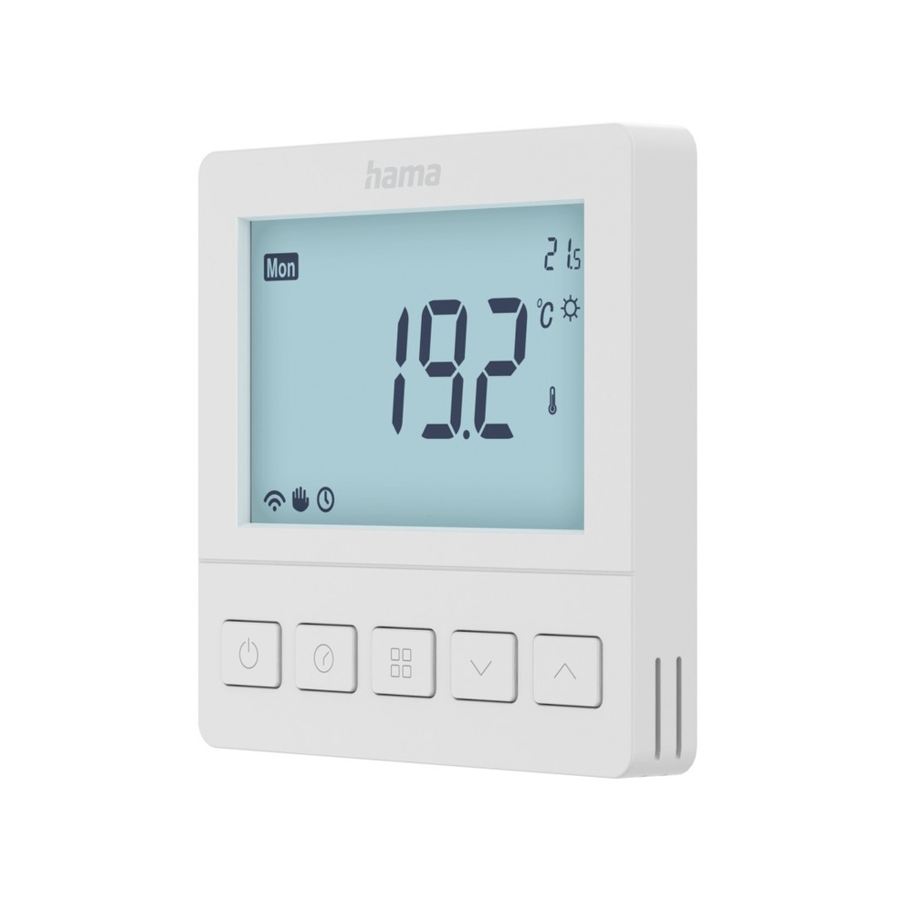 Hama Smart Home  Fußbodenheizungs-Thermostat, Unterputz, 230 V, WLAN