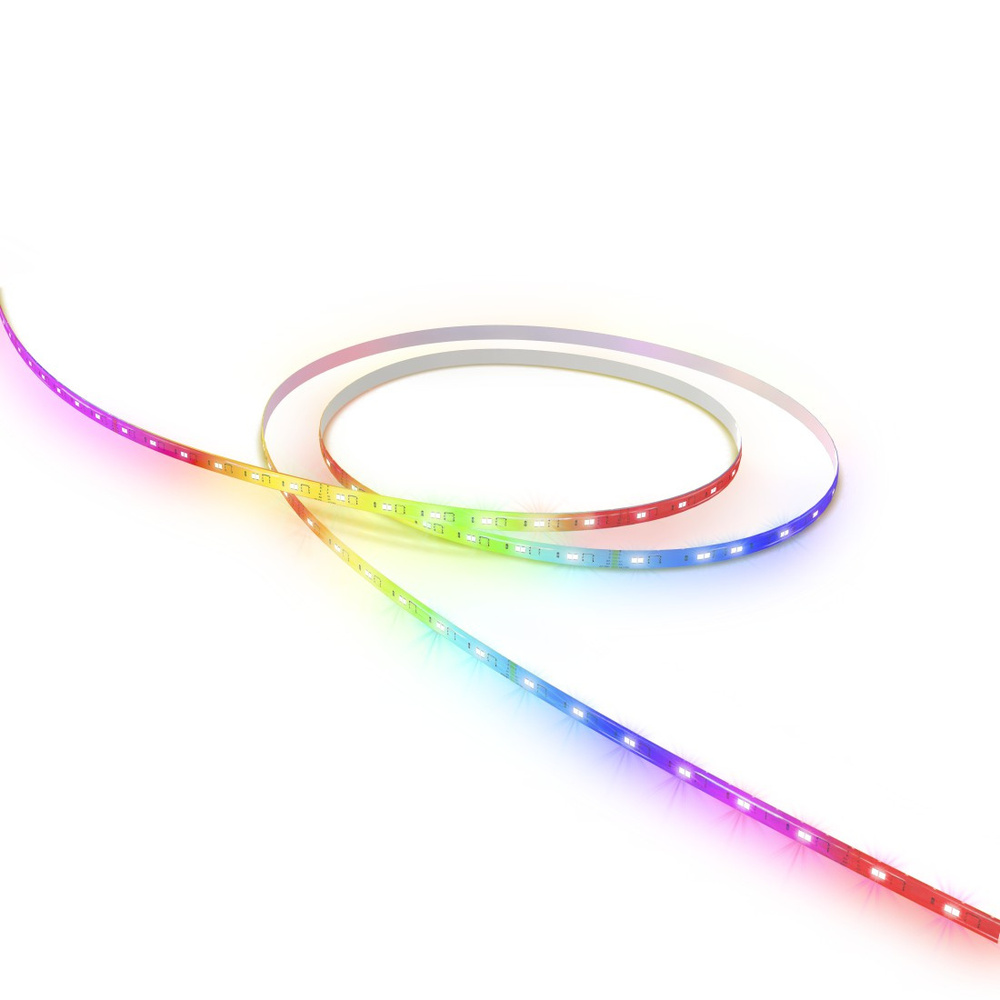 Hama Smart Home LED-Streifen, RGBCCT, WLAN, Matter, dimmbar, selbstklebend, kürzbar, 5 m