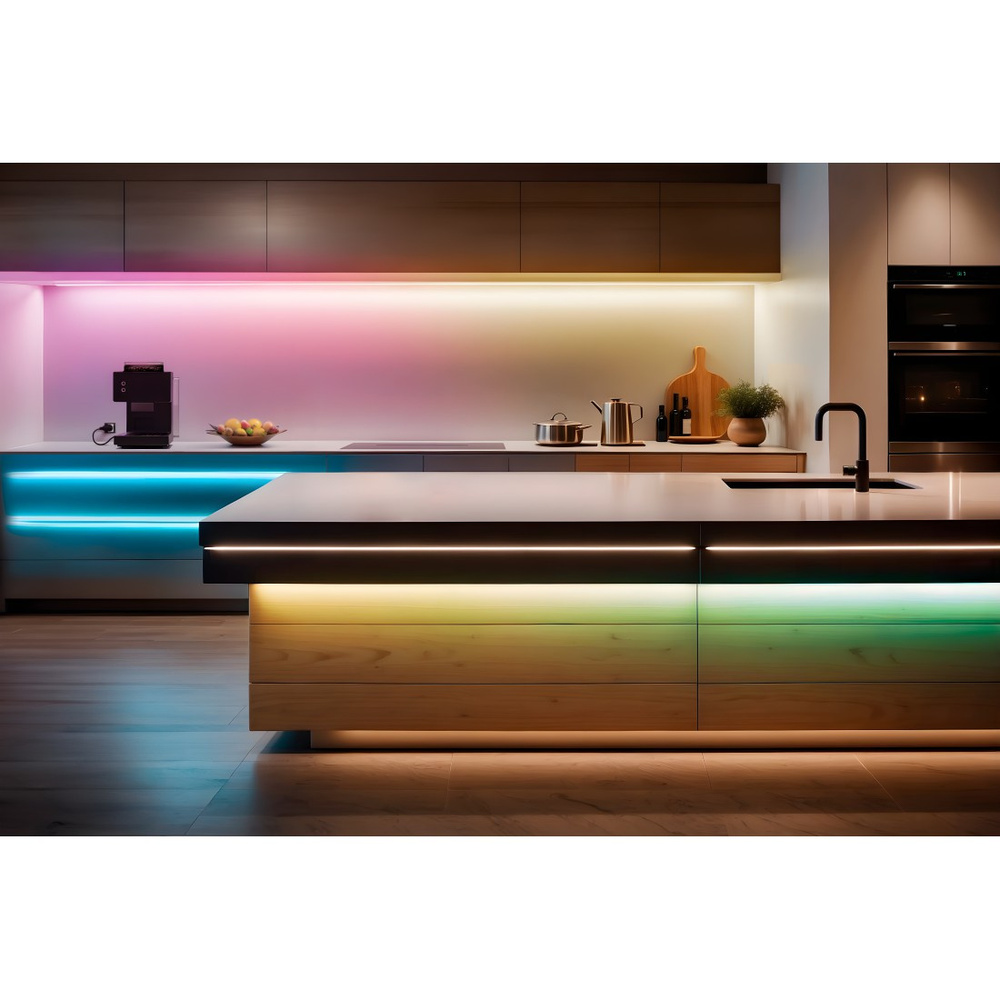 Hama Smart Home LED-Streifen, RGBCCT, WLAN, Matter, dimmbar, selbstklebend, kürzbar, 5 m