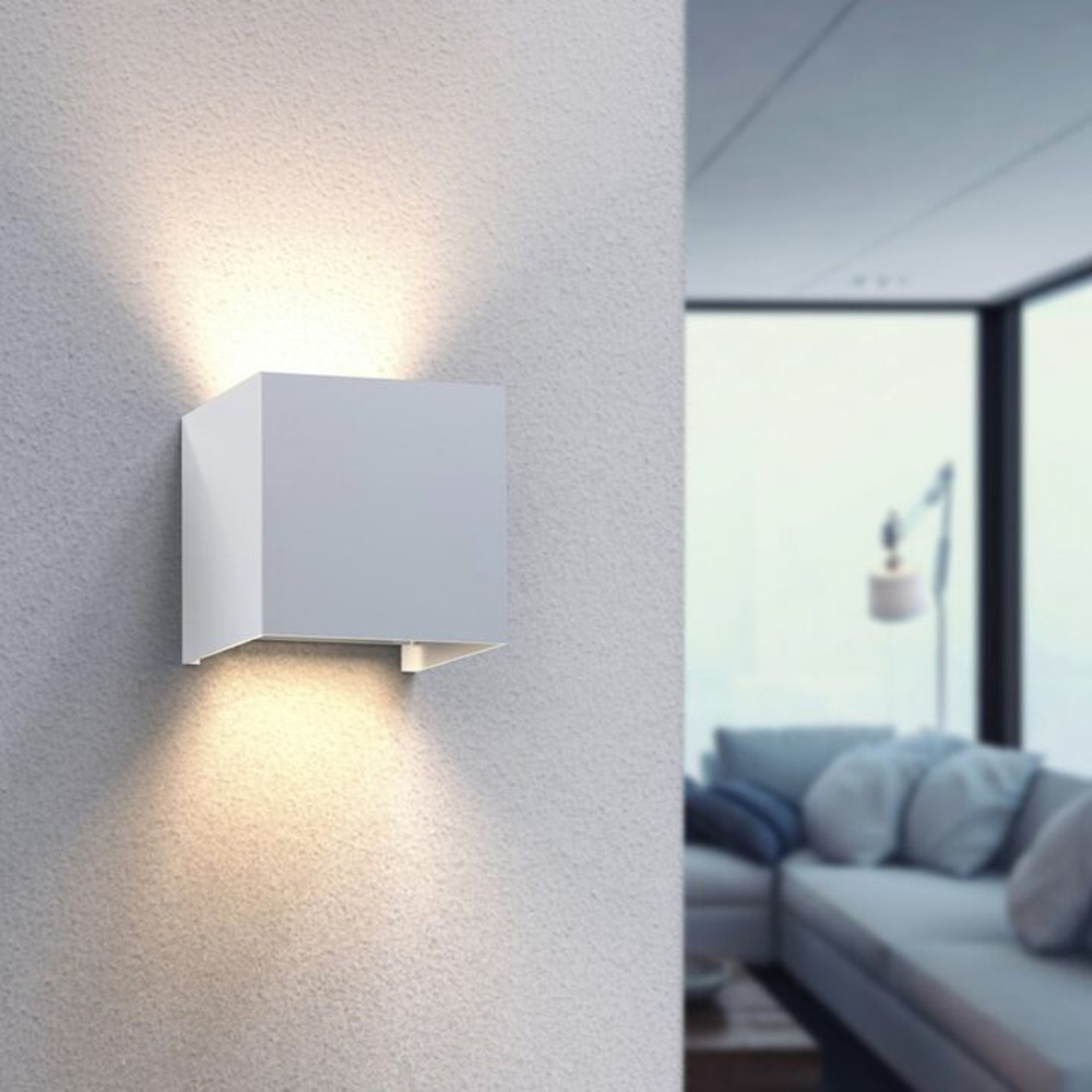 Hama Smart Home LED Wandleuchte für innen und außen, WLAN