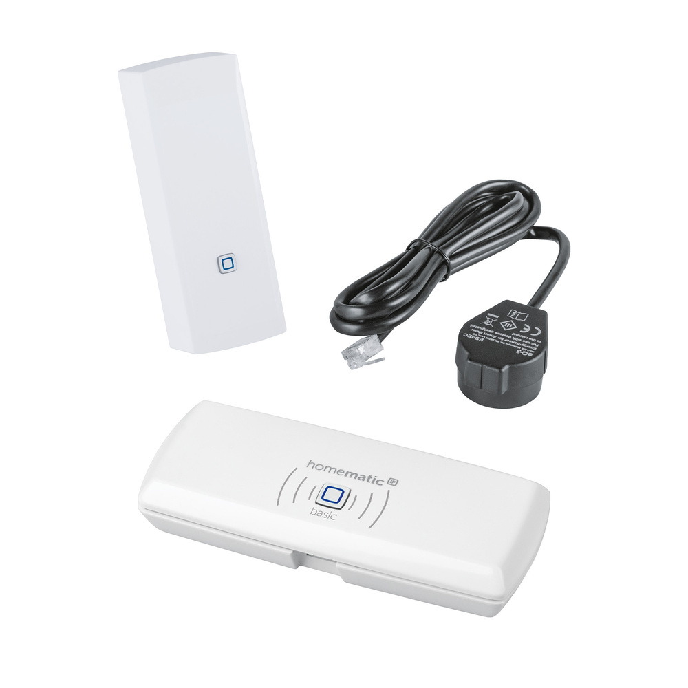 Homematic IP Smart Home Set Energie Basic mit 1x Schnittstelle für Stromzähler und Access Point – basic