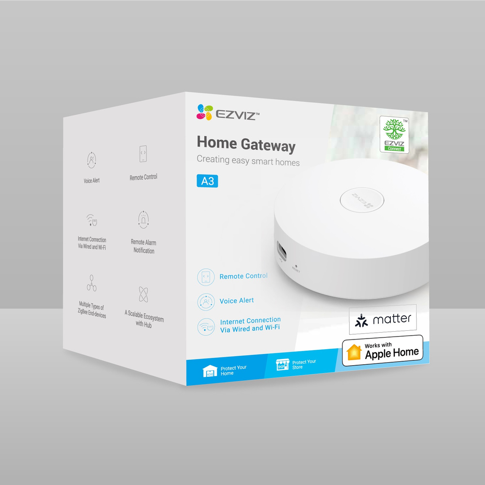 EZVIZ Smart Home Gateway, WLAN, Zigbee, A3-R200