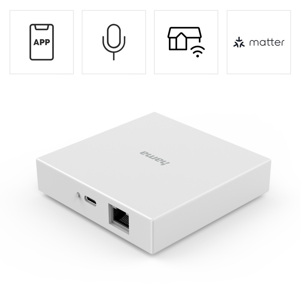 Hama Smart Home, Hub, Zigbee, Matter