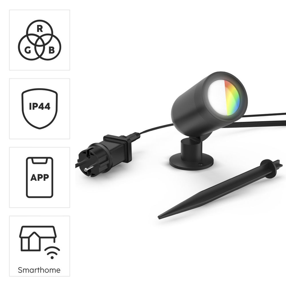 Hama Smart Home Gartenleuchte WLAN
