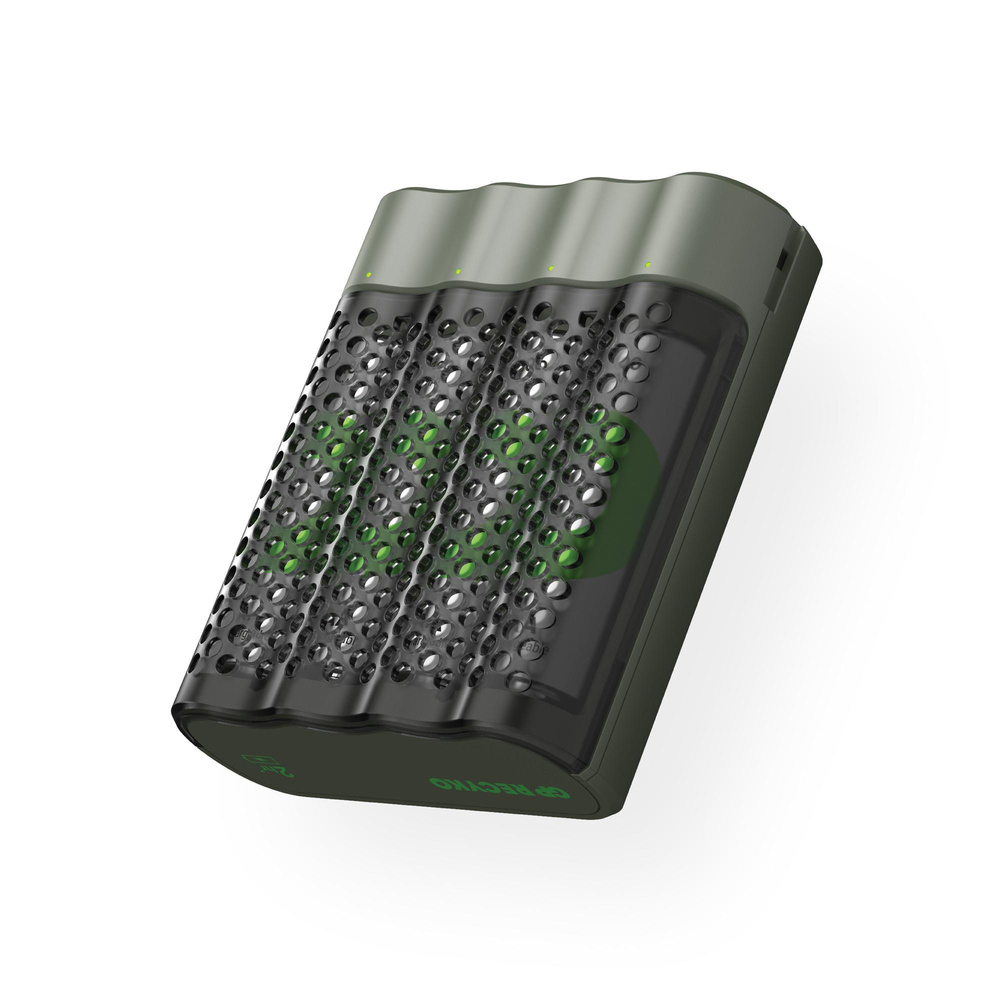 GP USB-Ladegerät M452 Micro (AAA) und Mignon (AA), inkl. 4 x RECYKO AA 2600 mAh,
