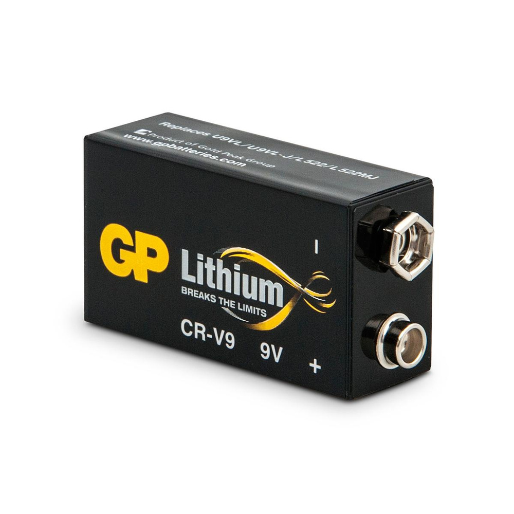 GP Lithium 9V Batterie, 1 Stück