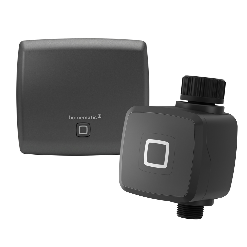 Homematic IP Smart Home Set Gartenbewässerung, Access Point, Bewässerungsaktor