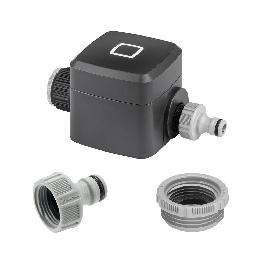 ELV SH Smart Home Bewässerungsset, Wasserventil-Bausatz, Adapter, Hahnverbinder