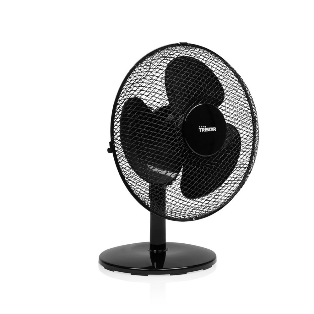 Tristar Tischventilator 30 cm, 3 Stufen, Schwarz
