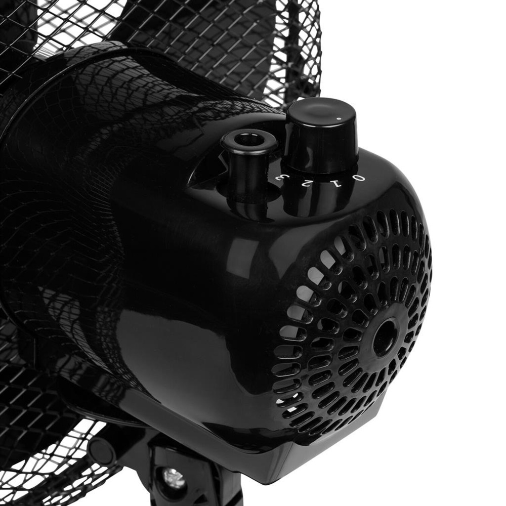 Tristar Tischventilator 30 cm, 3 Stufen, Schwarz