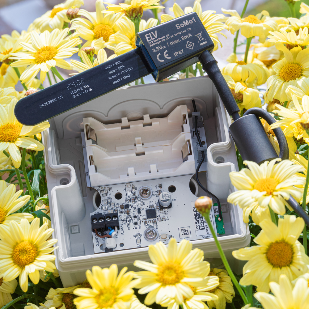 ELV Smart Home Bodenfeuchtesensor Interface - Smarte Gartenbewässerung