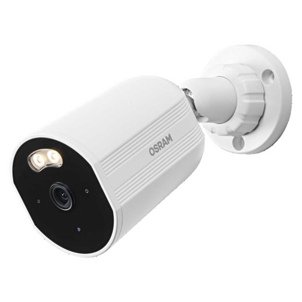 OSRAM SMART+ Smart Home WLAN-Außenkamera, 2K QHD, IP67, Weiß
