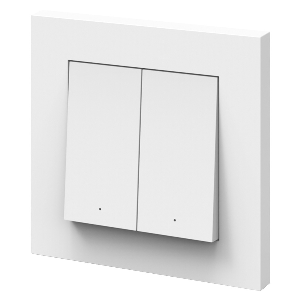 Smart + Smart Home Wall Switch, 2 Tasten, WLAN, Taster