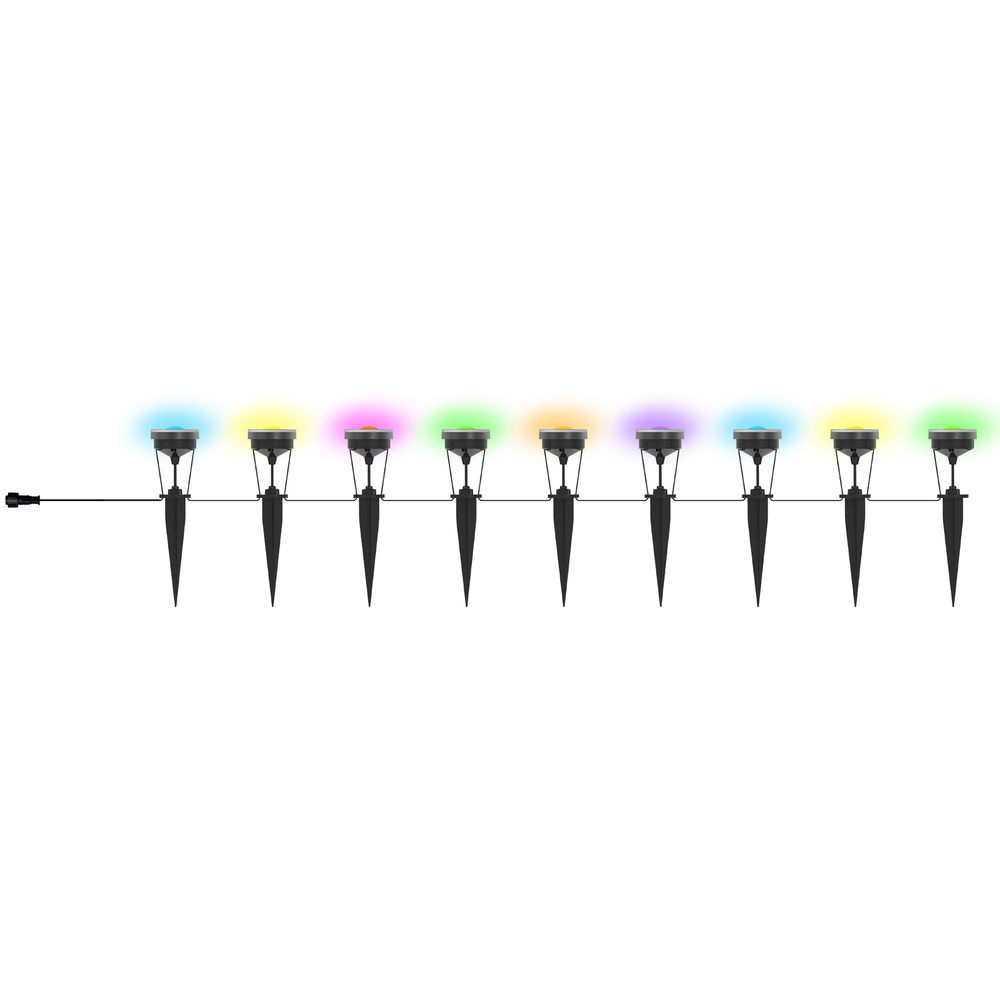 Die Bold Smart Home Mini-Außenstrahler-Set, 9-fach Erweiterungsset, 24V, WLAN