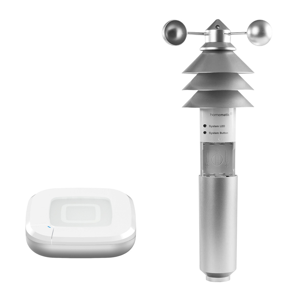Homematic IP Smart Home Set Wetter mit  Access Point 2, Wetterstation Basic