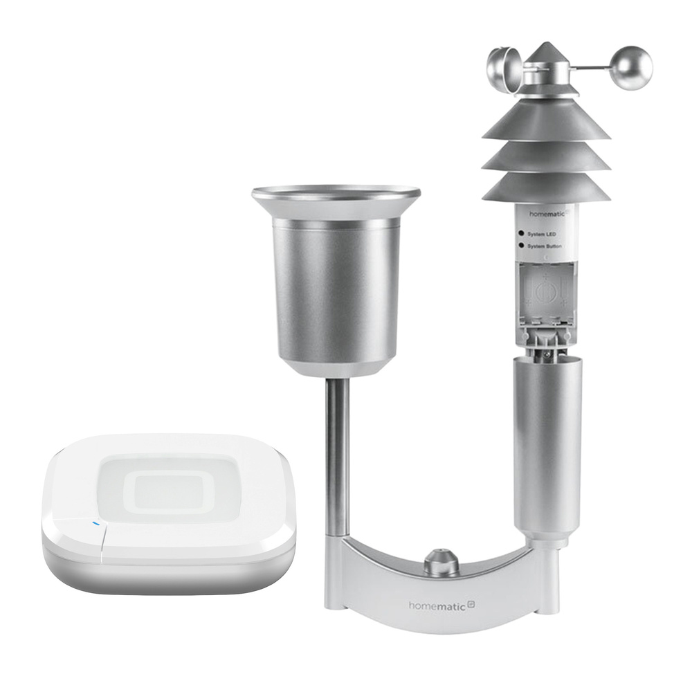 Homematic IP Smart Home Set Wetter Plus, Access Point 2, Wetterstation Plus