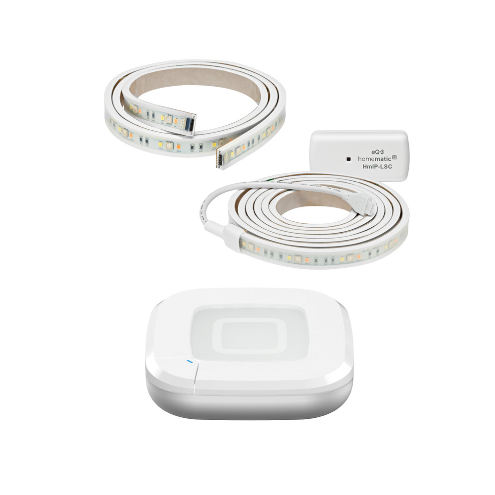 Homematic IP Smart Home Set Licht mit  Access Point 2, Light Strip Set + Erweiterung