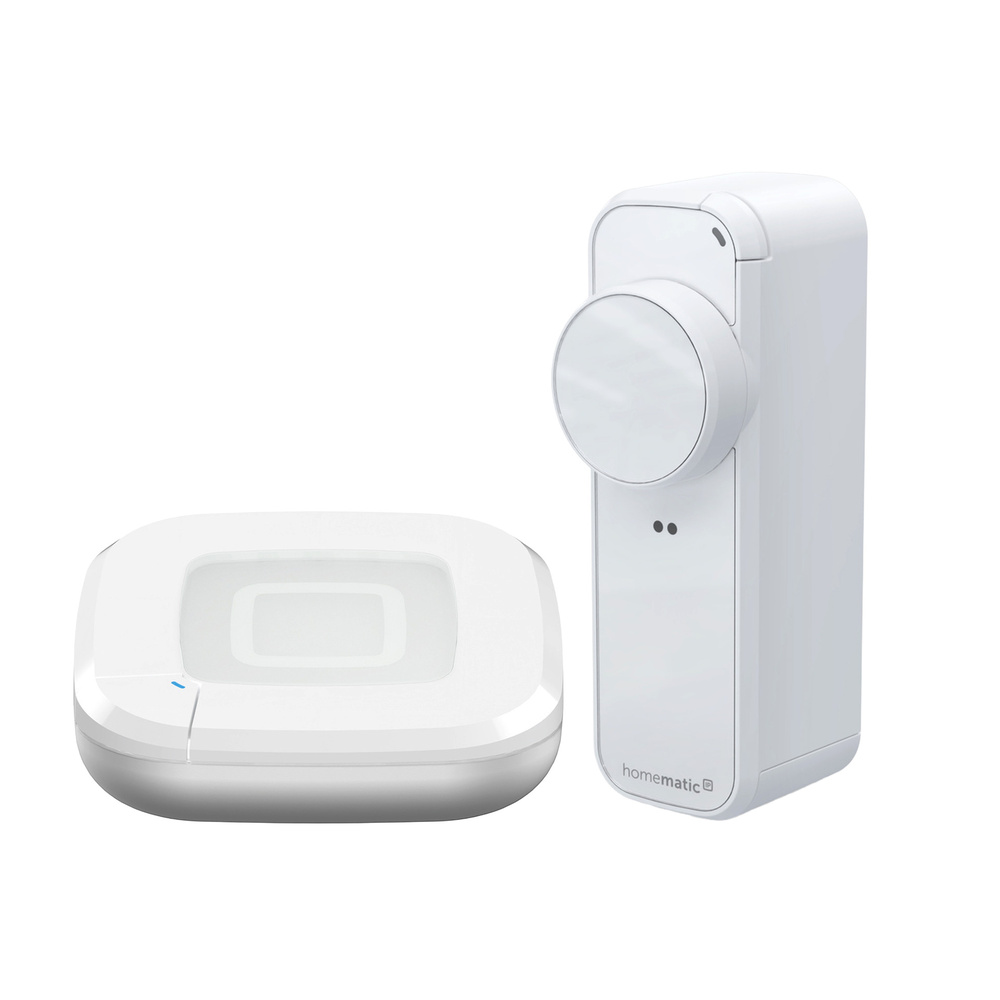 Homematic IP Smart Home Starter-Set Zutritt mit HmIP‑DLP und HmIP-HAP2