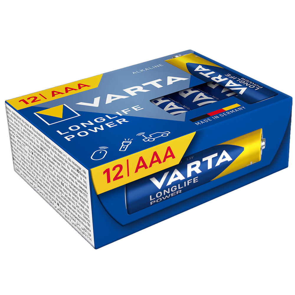 VARTA LONGLIFE Power AAA Cube 12