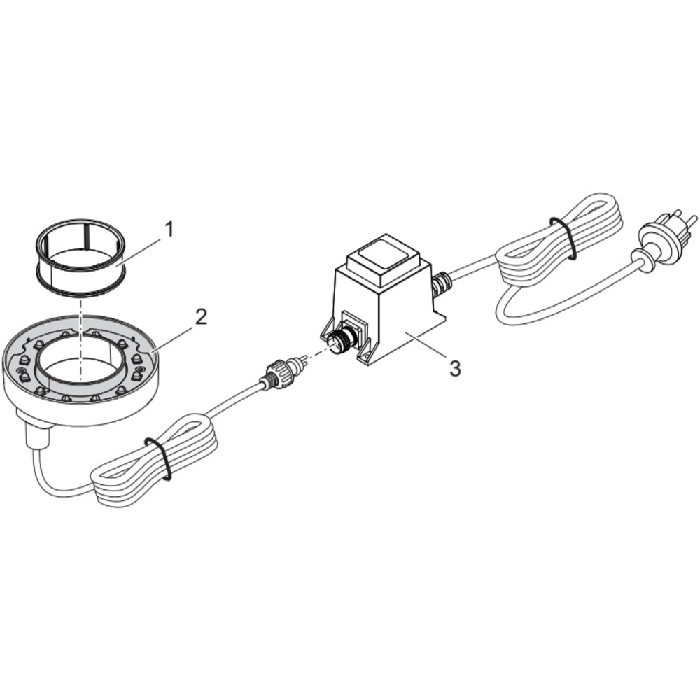 Oase  Fountain Ring LED Set, IP68