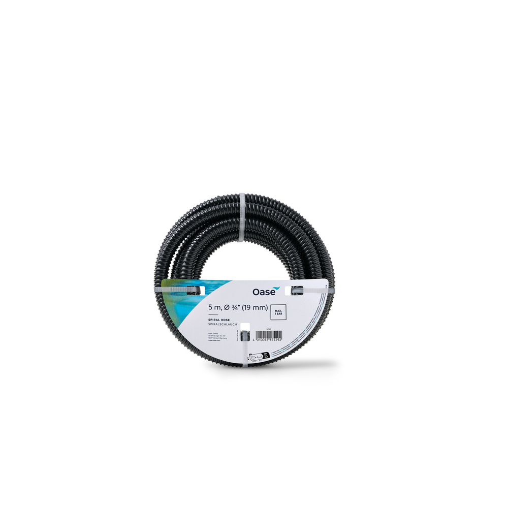 Oase Spiralschlauch schwarz 3/4", 10 m