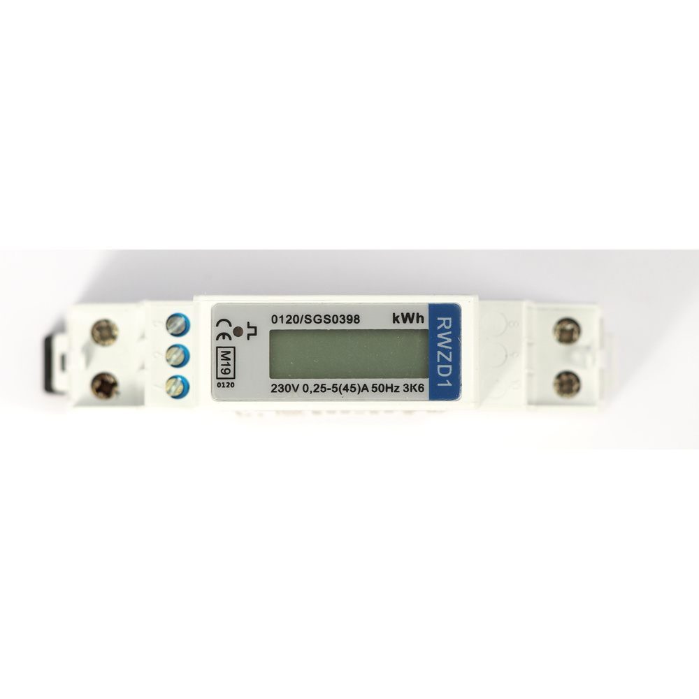 Geeichter Wechselstromzähler mit LC-Display