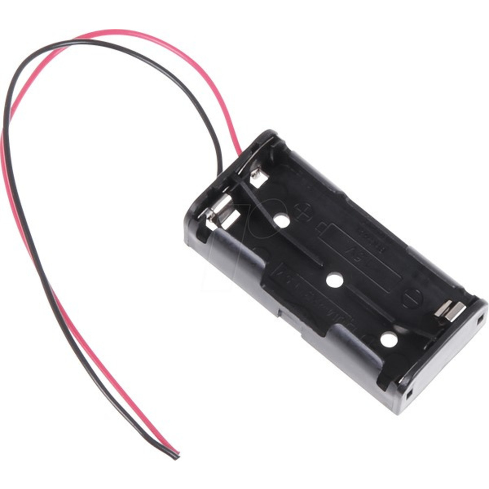 Joy-IT Batteriegehäuse für 2x AAA, mit Schalter
