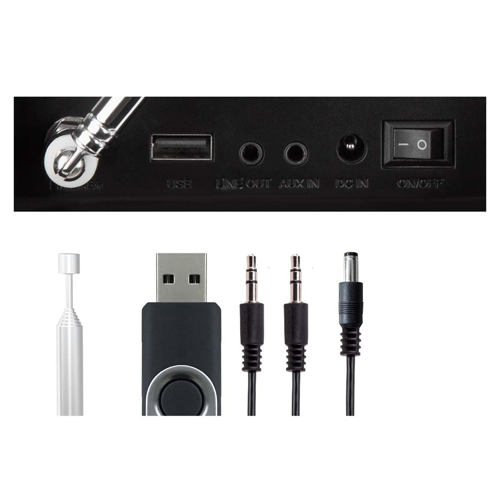 IMPERIAL DABMAN i460 Multifunktionsradio, Schwarz, WLAN, Bluetooth