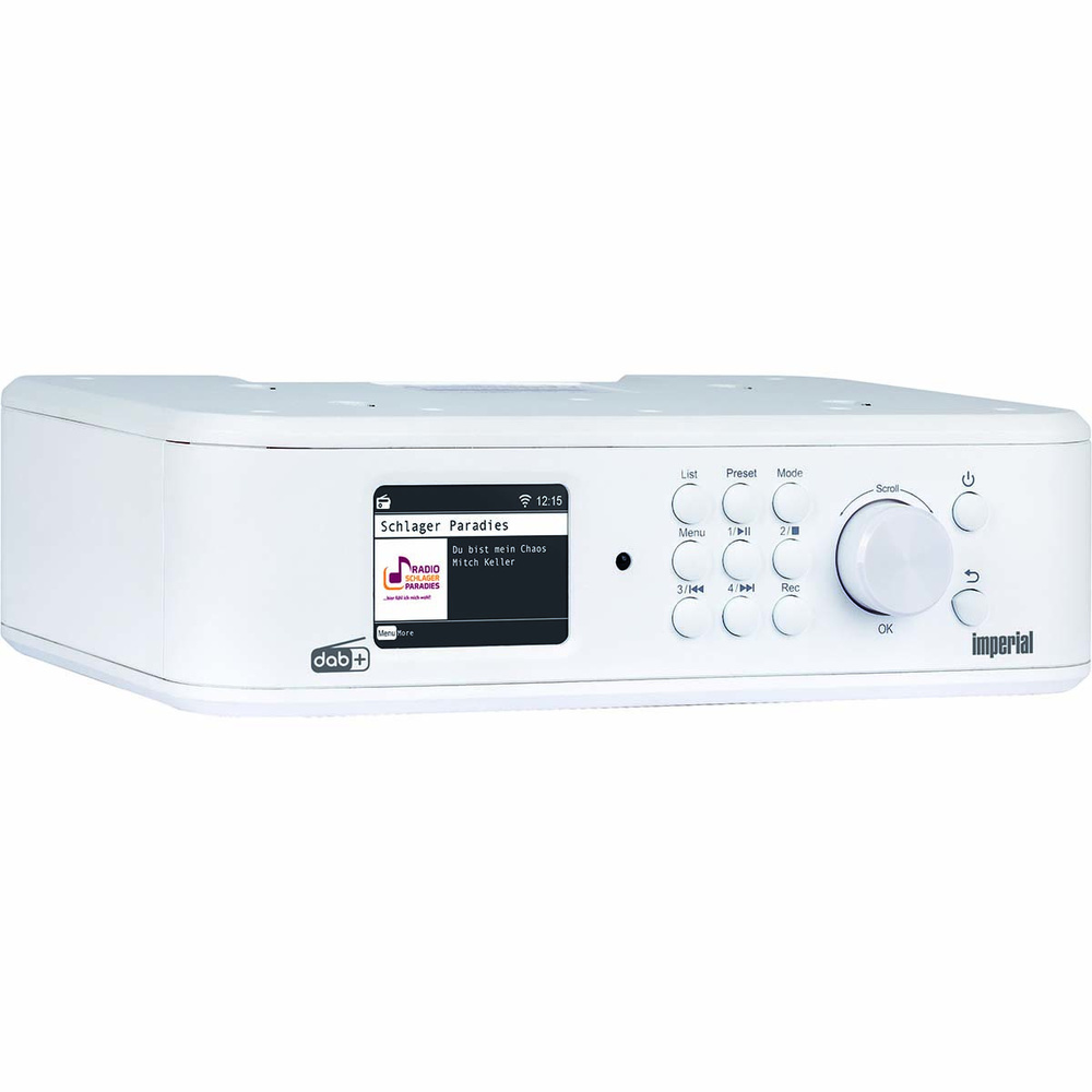 IMPERIAL DABMAN i460 Multifunktionsradio, Weiß, WLAN, Amazon Music