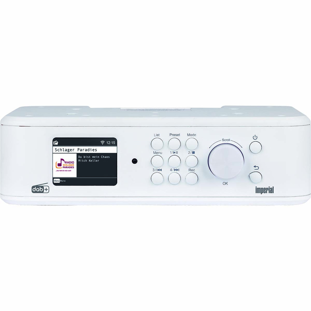 IMPERIAL DABMAN i460 Multifunktionsradio, Weiß, WLAN, Amazon Music