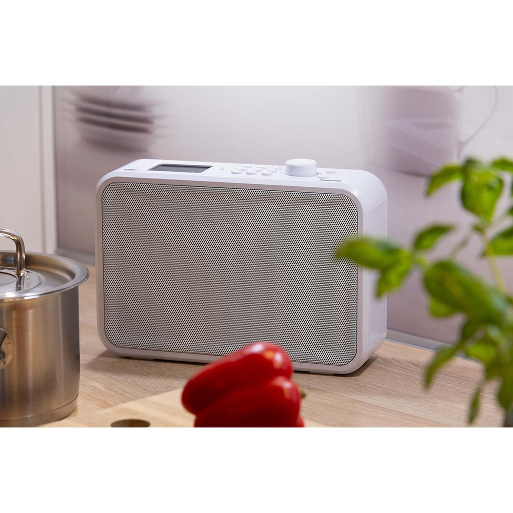 IMPERIAL DABMAN i460 Multifunktionsradio, Weiß, WLAN, Amazon Music