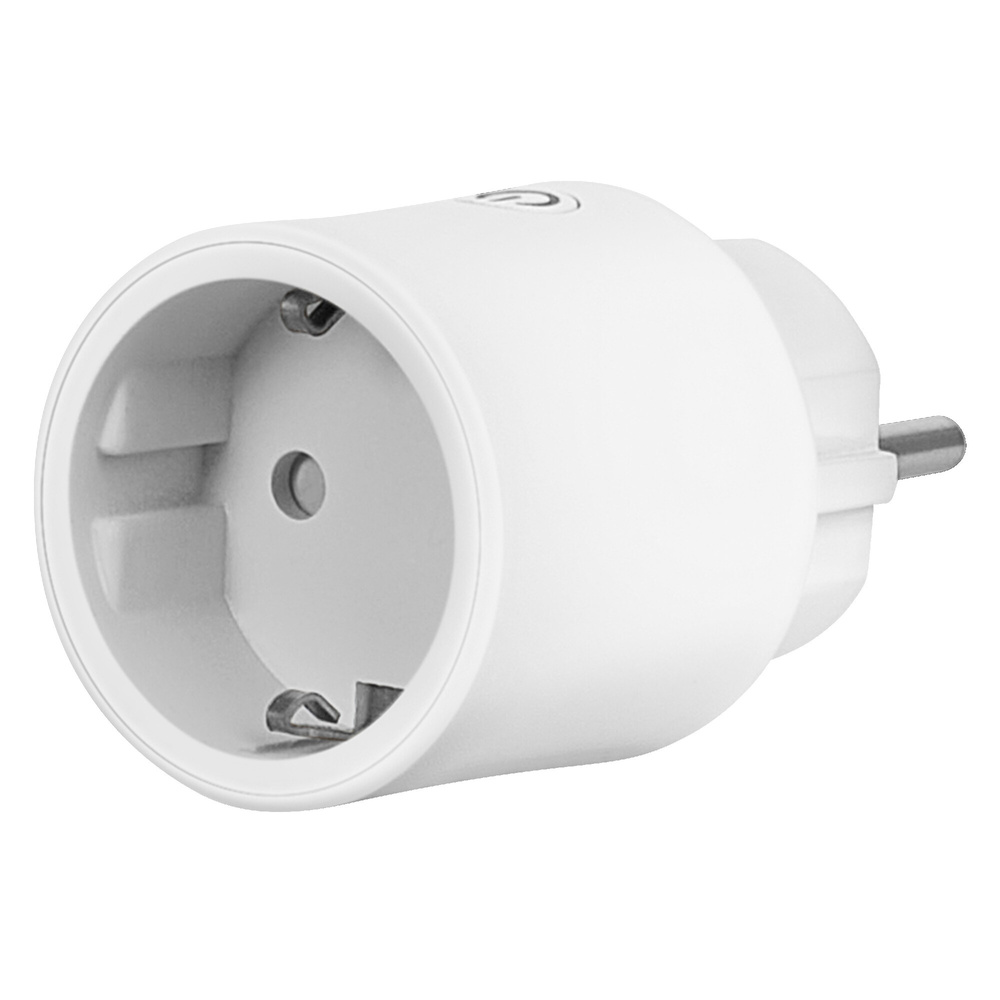 SMART+ Smart Home Steckdose, WLAN, MATTER, Verbrauchsmessung ,EU, weiß