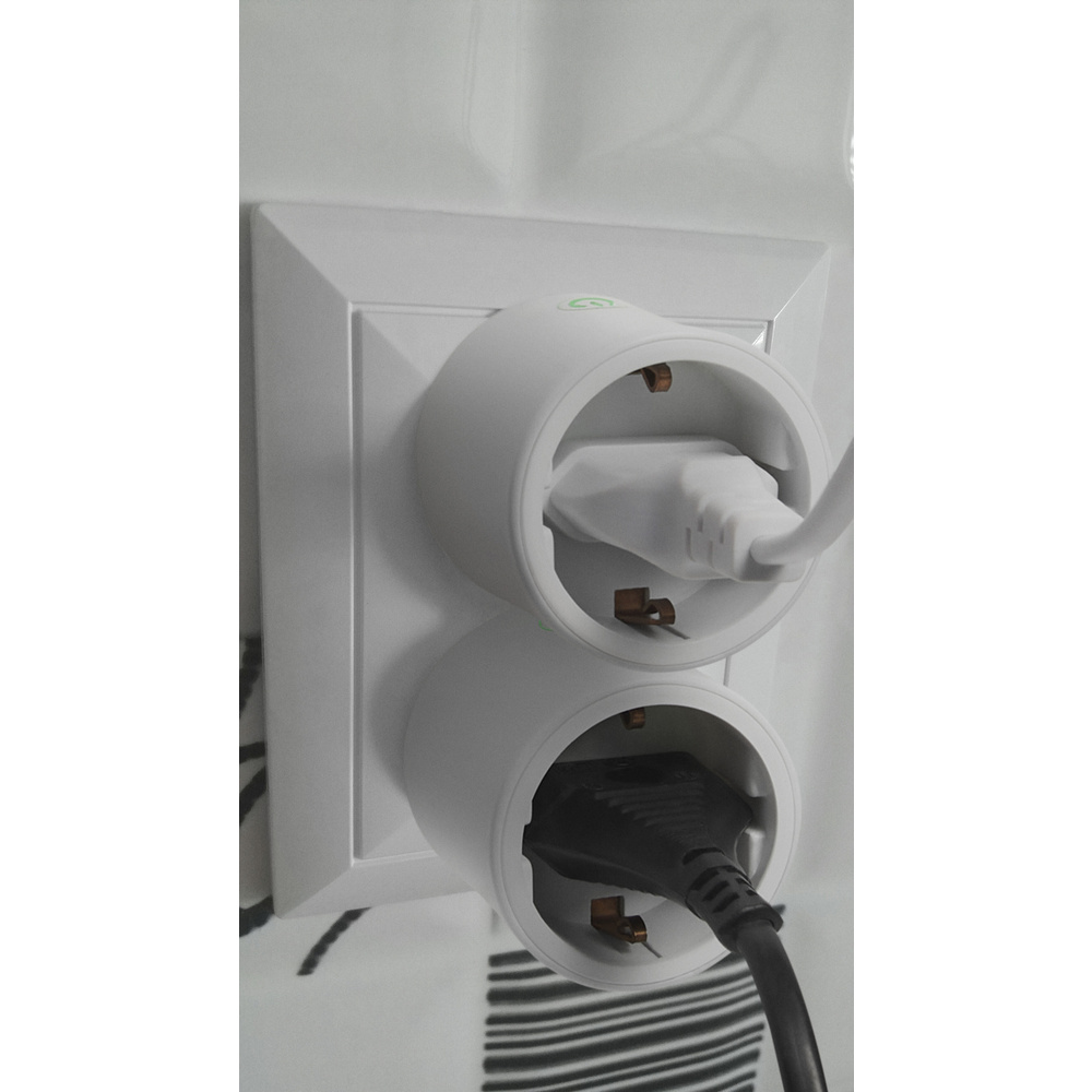 SMART+ Smart Home Steckdose, WLAN, MATTER, Verbrauchsmessung ,EU, weiß