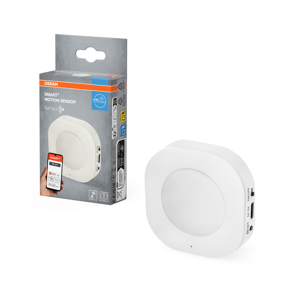SMART+  Smart Home Bewegungssensor, WLAN, IP20, Weiß